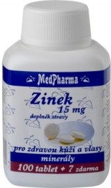 MedPharma Zinok 15mg 107tbl