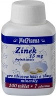 MedPharma Zinok 15mg 107tbl - cena, srovnání