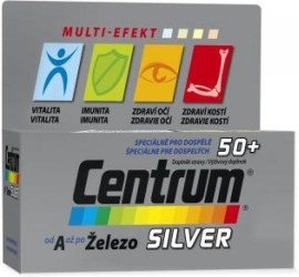 Pfizer Centrum Silver 50+ 30tbl