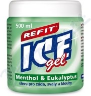 Edwin Ozimek Refit Ice Gel Menthol Eukalyptus 500ml - cena, srovnání