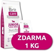 Brit Care Junior Large Breed Lamb & Rice 12kg - cena, srovnání