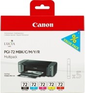 Canon PGI-72 MBK/C/M/Y/R - cena, srovnání