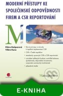 Moderní přístupy ke společenské odpovědnosti firem a CSR reportování - cena, srovnání