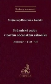 Právnické osoby v novém občanském zákoníku