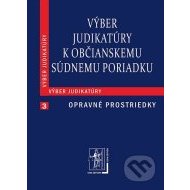 Výber judikatúry k Občianskemu súdnemu poriadku - cena, srovnání