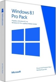 Microsoft Windows 8.1 Pro Pack CZ 32/64bit Upgrade
