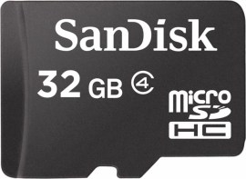 Sandisk Micro SDHC Class 4 32GB