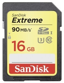 Sandisk SDHC Extreme 16GB