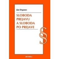 Sloboda prejavu a sloboda po prejave - cena, srovnání