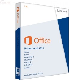 Microsoft Office 2013 Professional CZ 32/64bit Medialess