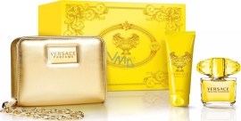 Versace Yellow Diamond toaletná voda 90ml + telové mlieko 100ml + kozmetická taška