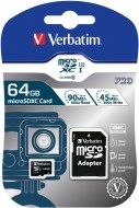 Verbatim Micro SDXC Class 10 64GB - cena, srovnání