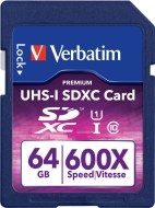 Verbatim SDXC Class 10 64GB - cena, srovnání