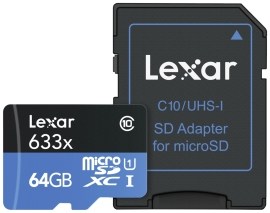 Lexar Micro SDXC 633x 64GB