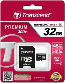 Transcend Micro SDHC UHS-I Class 10 32GB