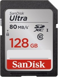 Sandisk SDXC Ultra Class 10 128GB
