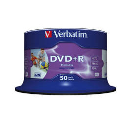 Verbatim 43512 DVD+R 4.7GB 50ks
