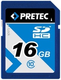 Pretec SDHC 233x Class 10 16GB