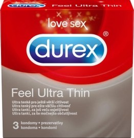 Durex Feel Utra Thin 3ks