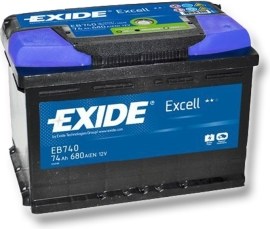 Exide Excell EB741 74Ah