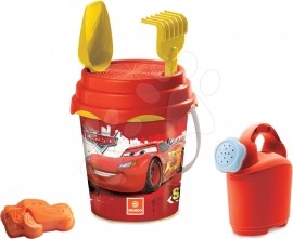 Mondo vedierko set Cars s krhličkou 17cm