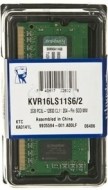 Kingston KVR16LS11S6/2 2GB DDR3L 1600MHz - cena, srovnání