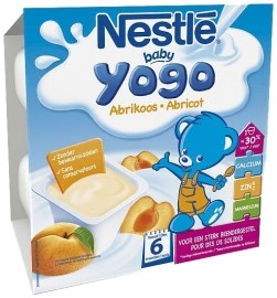 Nestlé Baby yogo 4x100g
