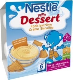 Nestlé Baby Dessert sušienka 4x100g