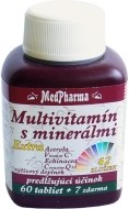 MedPharma Multivitamín s minerálmi + Extra C 67tbl - cena, srovnání
