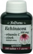 MedPharma Echinacea 100mg Vitamín C Zinok 107tbl - cena, srovnání