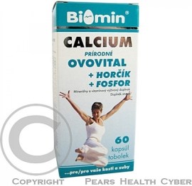 Biomin Calcium Ovovital + Horčík + Fosfor 60tbl