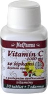 MedPharma Vitamín C 1000mg so šípkami 37tbl - cena, srovnání