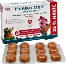 Simply You HerbalMed pastilky Dr.Weiss pre posilnenie imunity 24+6ks