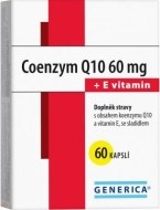 Generica Coenzym Q10 + Vitamín E 60tbl - cena, srovnání