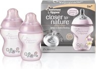 Tommee Tippee Close to Nature Easi-Vent 2x260ml - cena, srovnání