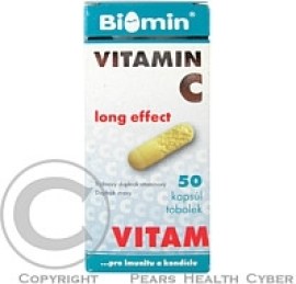 Biomin Vitamín C Long Effect 50tbl