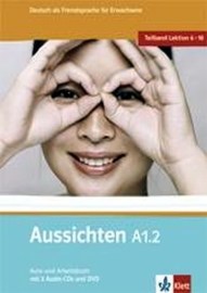 Aussichten A1.2 - nemecká učebnica s pracovným zošitom vr. CD a 1 DVD
