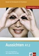 Aussichten A1.2 - nemecká učebnica s pracovným zošitom vr. CD a 1 DVD - cena, srovnání