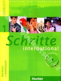 Schritte international 1 - učebnica nemčiny a pracovný zošit + CD k PZ