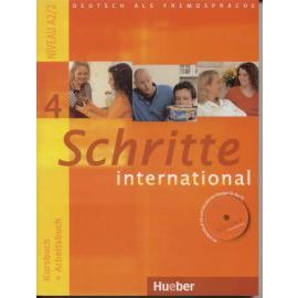 Schritte international 4 - učebnica nemčiny a pracovný zošit + CD k PZ