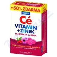 Vitar Revital Vitamín C + Zinok 45tbl - cena, srovnání