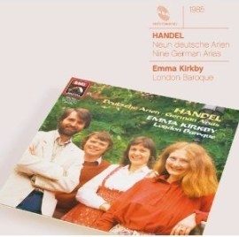 George Frideric Handel - Nine German Arias