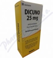 Vitabalans Oy Dicuno 25mg 30tbl - cena, srovnání