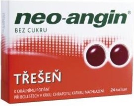 Bayer Neo-angin čerešňa 24tbl