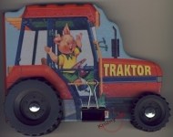 Traktor - leporelo s kolieskami - cena, srovnání