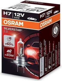 Osram H7 Silverstar 2.0 PX26d 55W 1ks