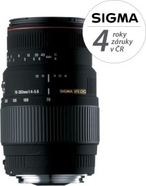 Sigma 70-300mm f/4-5.6 APO DG Macro Canon