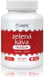 Vieste Zelená káva Premium 100kps