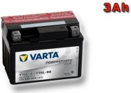 Varta Funstart (Powersports) AGM YT4L-BS 3Ah