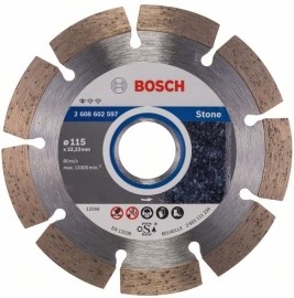 Bosch Diamantový kotúč 115mm Standard for Stone 2608602597